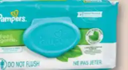 Familiprix PAMPERS, Plant-based fragrance free baby wipes, 52 units offer
