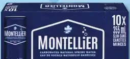 IGA MONTELLIER CARBONATED NATURAL SPRING WATER offer