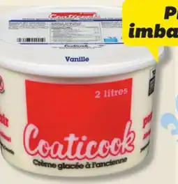 IGA COATICOOK ICE CREAM offer
