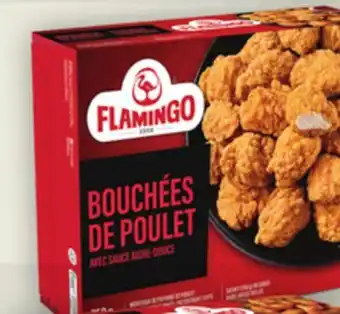 IGA FLAMINGO FROZEN CHICKEN WINGS, BREADED CHICKEN BREAST FILLETS, CHUNKIES OR CHICKEN THIGH PIECES offer