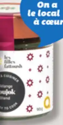 IGA LES FILLES FATTOUSH SPICES offer