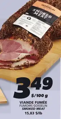 IGA SMOKED MEAT offer