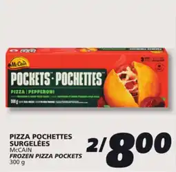 IGA FROZEN PIZZA POCKETS offer