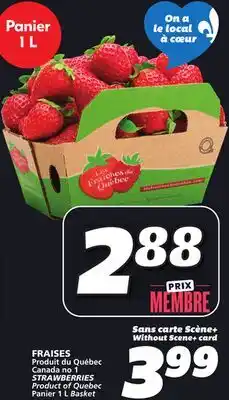 IGA STRAWBERRIES offer