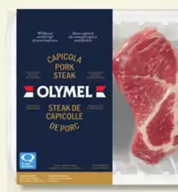 IGA OLYMEL CAPICOLA PORK STEAK offer