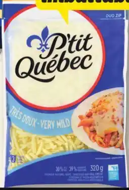 IGA P'TIT QUÉBEC SHREEDED CHEESE offer