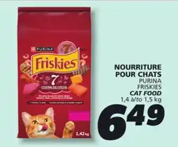 IGA PURINA FRISKIES CAT FOOD offer