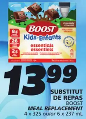 IGA MEAL REPLACEMENT offer
