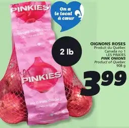 IGA PINK ONIONS offer