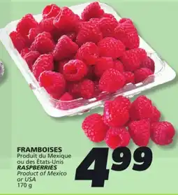 IGA RASPBERRIES offer