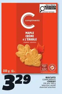 IGA COMPLIMENTS COOKIES offer