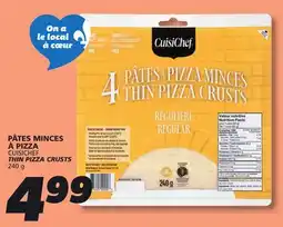 IGA THIN PIZZA CRUSTS offer