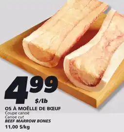 IGA BEEF MARROW BONES offer