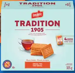 IGA LECLERC TRADITION 1905, COOKIES offer