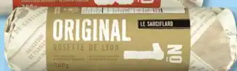 IGA LE SAUCIFLARD CHORIZO OR ROSETTE DE LYON offer