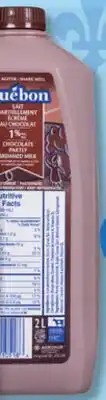 IGA QUÉBON CHOCOLATE MILK offer