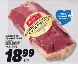 IGA FRESH MULARD DUCK BREAST offer