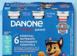 IGA DANONE DANINO DRINKABLE OR PROBIOTIC YOGURT offer