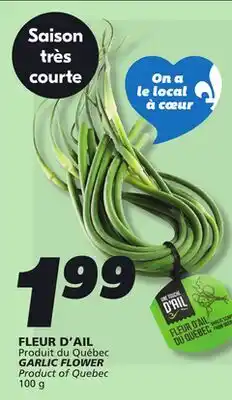 IGA GARLIC FLOWER offer