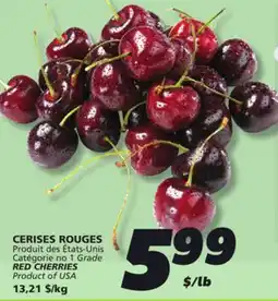 IGA RED CHERRIES offer