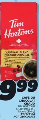 IGA COFFEE OR HOT CHOCOLATE offer