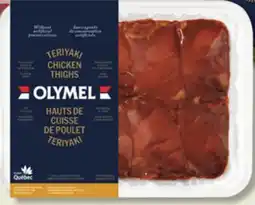 IGA OLYMEL FRESH CHIMICHURRI PORK FLANK, PORK T-BONE, TERIYAKI CHICKEN THIGHS OR CAPICOLA PORK STEAK offer