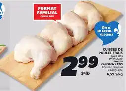 IGA FRESH CHICKEN LEGS offer