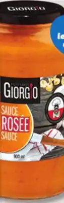 IGA GIORGIO RISTORANTE (900 mL) PASTA SAUCE offer