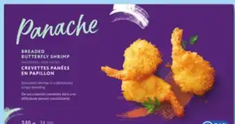 IGA PANACHE FROZEN BREADED UNCOOKED SHRIMP offer
