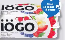 IGA IÖGO CRÉMEUX (16 x 100 g) YOGURT offer