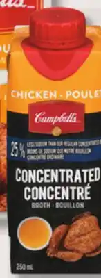 IGA CAMPBELL'S Concentré BROTH offer
