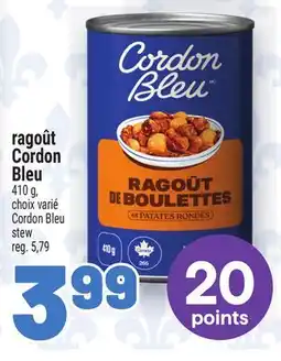 Metro RAGOÛT CORDON BLEU | CORDON BLEU STEW offer