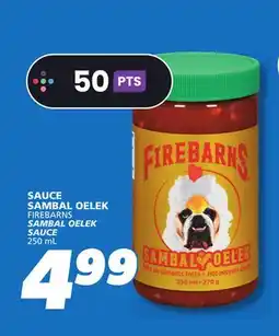 IGA FIREBARNS SAMBAL OELEK SAUCE offer