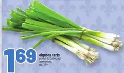 Metro OIGNONS VERTS | GREEN ONIONS offer