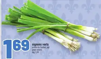 Metro OIGNONS VERTS | GREEN ONIONS offer