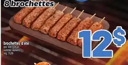 Metro BROCHETTES D'ÉTÉ | SUMMER SKEWERS offer