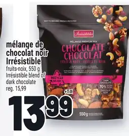 Metro MÉLANGE DE CHOCOLAT NOIR IRRÉSISTIBLE | IRRÉSISTIBLE BLEND OF DARK CHOCOLATE offer