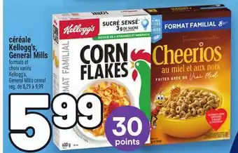 Metro CÉRÉALE KELLOGG'S, GENERAL MILLS | KELLOGG'S, GENERAL MILLS CEREAL offer