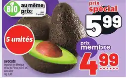 Metro AVOCATS | AVOCADOS offer