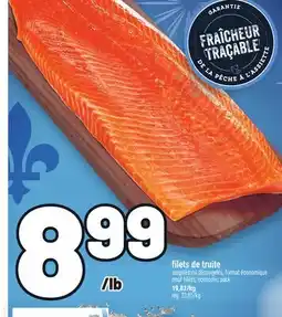 Metro FILETS DE TRUITE | TROUT FILLETS offer