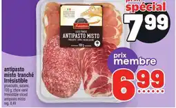 Metro ANTIPASTO MISTO TRANCHÉ IRRÉSISTIBLE | IRRÉSISTIBLE SLICED ANTIPASTO MISTO offer