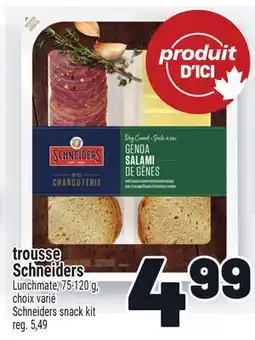 Metro TROUSSE SCHNEIDERS | SCHNEIDERS SNACK KIT offer