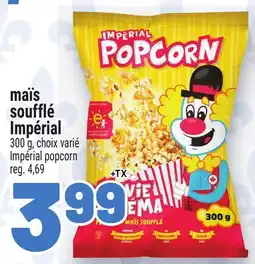 Metro MAÏS SOUFFLÉ IMPÉRIAL | IMPÉRIAL POPCORN offer