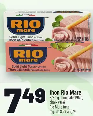 Metro THON RIO MARE | RIO MARE TUNA offer