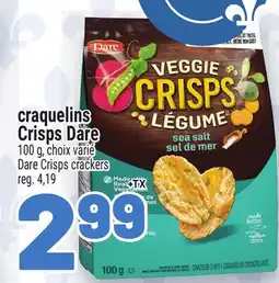 Metro CRAQUELINS CRISPS DARE | DARE CRISPS CRACKERS offer