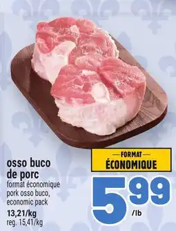 Metro OSSO BUCO DE PORC | PORK OSSO BUCO offer