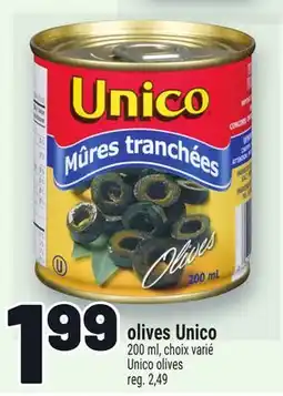 Metro OLIVES UNICO | UNICO OLIVES offer
