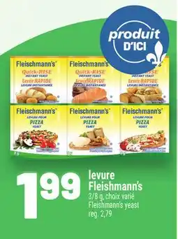 Metro LEVURE FLEISHMANN'S | FLEISHMANN'S YEAST offer