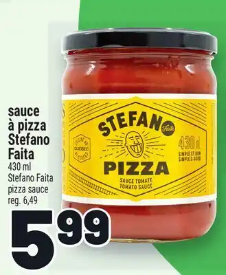 Metro SAUCE À PIZZA STEFANO FAITA | STEFANO FAITA PIZZA SAUCE offer
