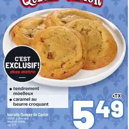 Metro BISCUITS QUEUES DE CASTOR | BEAVERTAIL COOKIES offer